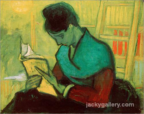 Une Liseuse de romans, Van Gogh painting